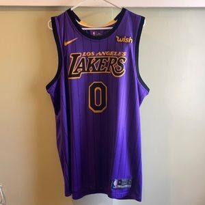 Kyle Kuzma Purple Lakers jersey